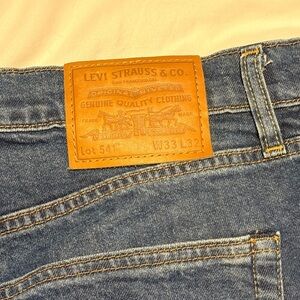 Levi's Men's Denim Jeans with Tan Patch